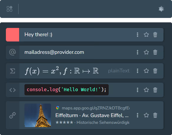 The Clipboard Plugin