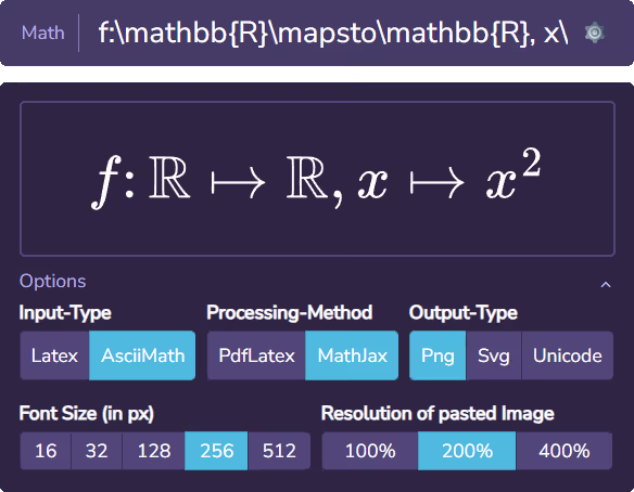 The Math Expression Plugin